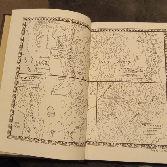 1986 Faux Leather Hardcover Comstock Lode by: Louis L'Amour - Picture 7 of 16